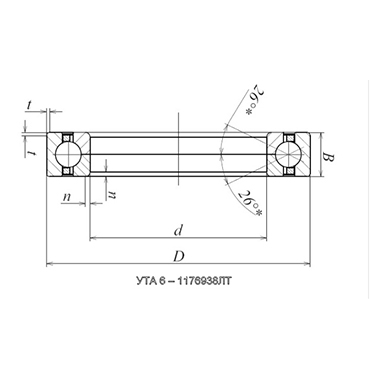 軸承UTA 6-1176938LT